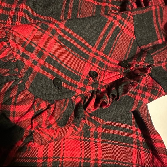 Soft Surroundings Bennington Shirt Dress Plaid - Picture 7 of 8